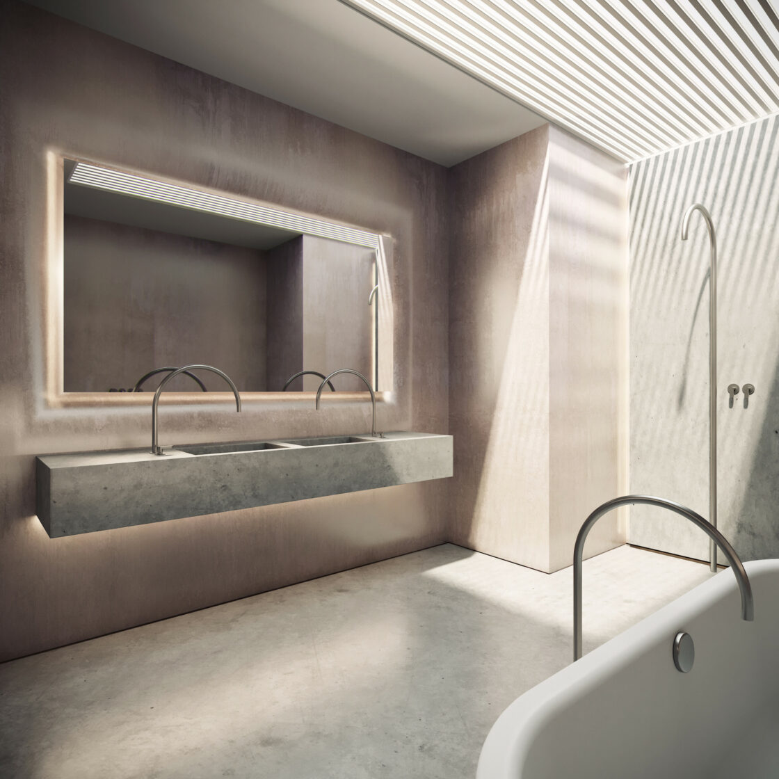 Modern Bathroom Design Luxury Bathroom Bathroom Remodel John Pawson Designer John Pawson Bathroom John Pawson Basin Mixer Bath Spout Fixtures Taps By Cocoon Bathroom